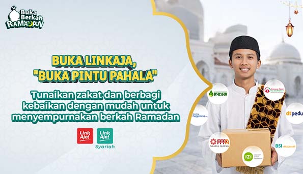Image Artikel Buka Pintu Pahala Bulan Ramadan dengan Ibadah & Berbagi di LinkAja! LinkAja